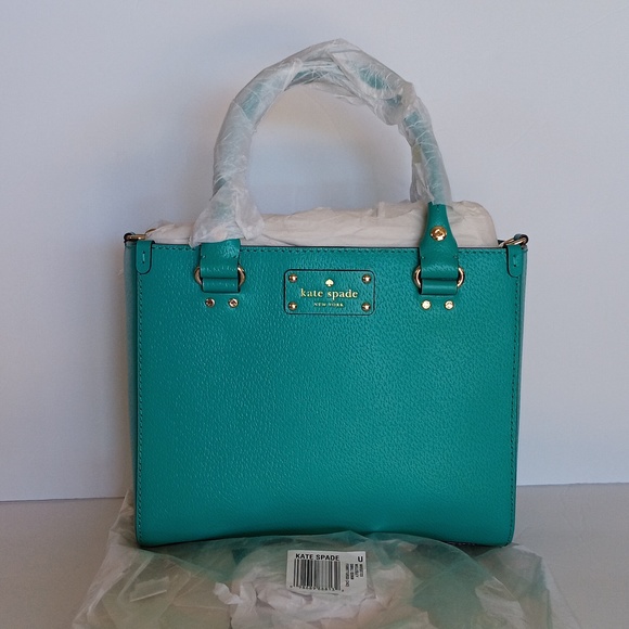 Kate spade Wellesley small Quinn turquoise Bags